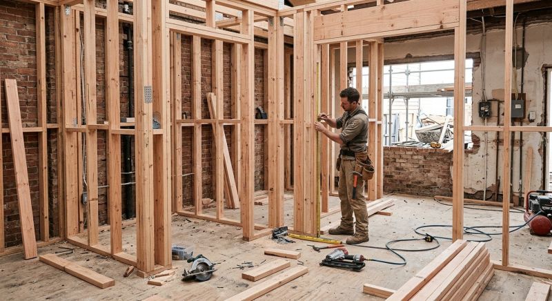 Attic Framing in Wilmington, NC