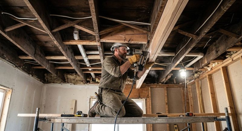Basement Joist Repair in Conroe, TX